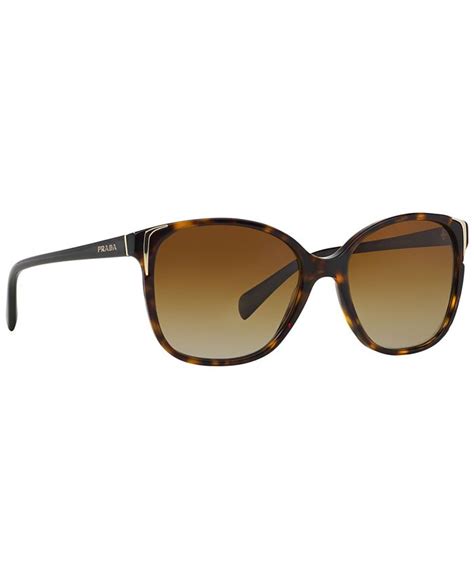 prada polarized 55mm square sunglasses|Prada polarized sunglasses pr 01os.